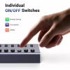 Концентратор Ugreen USB 3.0 to 7xUSB 3.0 with power supply CM481 gray (90307) - Image 6