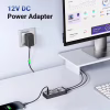 Концентратор Ugreen USB 3.0 to 7xUSB 3.0 with power supply CM481 gray (90307) - Image 7