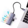Концентратор UGREEN USB-C 4-in-1 3xUSB 3.0 + HDMI CM500 gray (50629) - Image 3