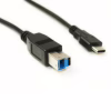 Кабель для принтера USB-C 3.0 to BM 1.5m PowerPlant (KD00AS1275) - Image 2