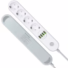 Мережевий фільтр живлення ColorWay CW-CHE44W, 4 розетки/4USB White 2M (CW-CHE44W) - Image 4