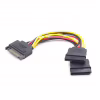 Кабель питания SATA power 0.15m Cablexpert (CC-SATAM2F-01) - Image 2
