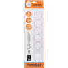 Мережевий фільтр живлення Patron 0.5 m3*1mm2 (SP-1052U) 5 розеток BLACK (EXT-PN-SP-1052U) - Image 2