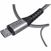 Дата кабель USB 2.0 AM to Micro 5P 1.0m Flex Gray Pixus (4897058531145) - Image 5