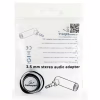 Переходник 3.5мм M / F 3.5 мм угловой Cablexpert (A-3.5M-3.5FL) - Image 3