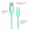 Дата кабель USB 2.0 AM to Micro 5P 1.0m mint ColorWay (CW-CBUM002-MT) - Image 2