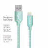 Дата кабель USB 2.0 AM to Lightning 2.0m mint ColorWay (CW-CBUL007-MT) - Image 3