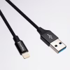 Дата кабель USB 2.0 AM to Lightning 2.0m black ColorWay (CW-CBUL007-BK) - Image 3
