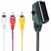 Кабель мультимедійний SCART M to 3xRCA M 1.8m Cablexpert (CCV-519-001) - Image 2