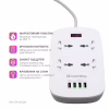 Мережевий фільтр живлення ColorWay 4 розетки/4USB White 1.8м (1QC3.0 + 3 AUTO ID) (CW-CHU44QW) - Image 8