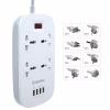 Сетевой фильтр питания ColorWay 4 розетки/4USB White 1.8м (1QC3.0 + 3 AUTO ID) (CW-CHU44QW) - Image 9
