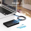 Дата кабель USB 3.0 AM to USB-C 1.0m US184 Black Ugreen (20882) - Image 3