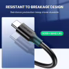 Дата кабель USB 3.0 AM to USB-C 1.0m US184 Black Ugreen (20882) - Image 5