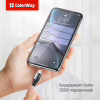 Дата кабель USB-C to Lightning 2.0m ColorWay (CW-CBPDCL036-GR) - Image 5