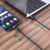 Дата кабель USB 2.0 AM to Lightning + Micro 5P + USB-C 1.0m Magnetic ColorWay (CW-CBUU038-BK) - Image 6