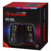 Акустична система Marvo SG-265 Multi-LED USB Black - Image 7