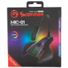 Мікрофон Marvo MIC-01 Multi-LED USB Black (MIC-01) - Image 4