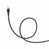 Дата кабель USB 2.0 AM to Lightning 1.0m spiral black ColorWay (CW-CBUL051-BK) - Image 2