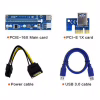 Райзер PCI-E x1 to 16x 60cm USB 3.0 Cable SATA to 6Pin Power v.006C Dynamode (RX-riser-006c 6 pin) - Image 4