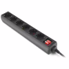 Сетевой фильтр питания REAL-EL RS-6 Protect M 5m, black (EL122300036) - Image 4