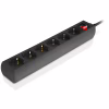 Мережевий фільтр живлення REAL-EL RS-6 Protect M 5m, black (EL122300036) - Image 5