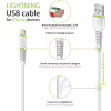 Дата кабель USB 2.0 AM to Lightning 2.0m CBFLEXL2 white Intaleo (1283126521416) - Image 4