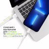 Дата кабель USB 2.0 AM to Lightning 2.0m CBFLEXL2 white Intaleo (1283126521416) - Image 5
