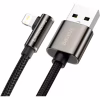 Дата кабель USB 2.0 AM to Lightning 2.0m CALCS 2.4A 90 Legend Series Elbow Black Baseus (CALCS-A01) - Image 2