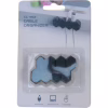 Держатель для кабеля Extradigital CC-963 Cable Clips, Black (KBC1808) - Image 4