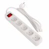 Мережевий фільтр живлення ColorWay CW-PSEA52W, 5 розеток/ 2M white (CW-PSEA52W) - Image 5