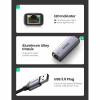 Переходник USB 3.0 AM to RJ45 Ethernet 1000Mbps CM209 Ugreen (50922) - Image 2