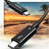 Дата кабель USB-C to USB-C 0.8m USB 4.0 THUNDERBOLTUS501 8K40Gbps Black Ugreen (30389) - Image 6