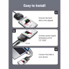 Переходник USB 3.0 Type-А to SATA III (F) CR108 Ugreen (20611) - Image 6