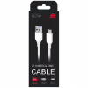 Дата кабель USB 2.0 AM to USB-C 1.0m Glow white 2E (2E-CCAC-WH_) - Image 2