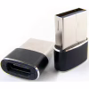 Переходник Type-C (male) to USB (female) black Dengos (ADP-021) - Image 3