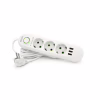 Сетевой фильтр питания Voltronic F03U, 3роз EU, 3*USB White (F03U-White) - Image 2