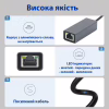 Переходник USB 3.0 AM to RJ45 Ethernet 1000Mbps Dynamode (DM-AD-GLAN) - Image 4