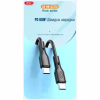 Дата кабель USB-C to USB-C 1.0m NB-Q231B 60W Black XO (NB-Q231B-BK) - Image 4
