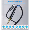 Перехідник USB-C to jack 3.5mm stereo audio (CDLA) 2.0m Choetech (AUX008-BK) - Image 3