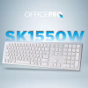 Клавіатура OfficePro SK1550 Wireless White (SK1550W) - Image 4