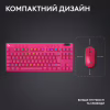 Клавіатура Logitech G PRO X TKL Lightspeed Tactile USB UA Magenta (920-012159) - Image 8