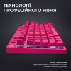 Клавіатура Logitech G PRO X TKL Lightspeed Tactile USB UA Magenta (920-012159) - Image 9