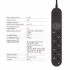 Мережевий фільтр живлення ColorWay CW-CHE44PDB, 4 розетки/4USB 2M (CW-CHE44PDB) - Image 7