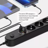 Мережевий фільтр живлення ColorWay CW-CHE44PDB, 4 розетки/4USB 2M (CW-CHE44PDB) - Image 9