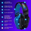 Навушники Logitech G535 Lightspeed Console Wireless Black (939-002219) - Image 6