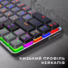 Клавіатура GamePro MK122R Red Swich Low Profile Wireless Dark Gray (MK122R) - Image 5