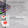 Клавіатура GamePro MK122R Red Swich Low Profile Wireless Dark Gray (MK122R) - Image 6