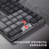 Клавіатура GamePro MK145R Red Swich Low Profile USB Dark Gray (MK145R) - Image 5