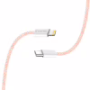 Дата кабель USB-C to Lightning 1.0m 27W pink ColorWay (CW-CBPDCL061-P) - Image 6