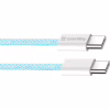 Дата кабель USB-C to USB-C 1.0m 60W 3.0А blue ColorWay (CW-CBPDCC061-BL) - Image 3